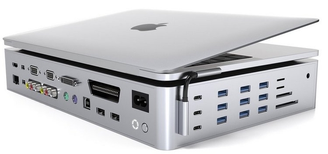 Hyper представила самый большой многопортовый адаптер для MacBook на 40 разъёмов